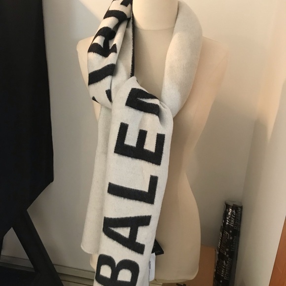 Balenciaga Accessories - Balenciaga 100% Wool Scarf 89” x 12” NWT 2017 Fall